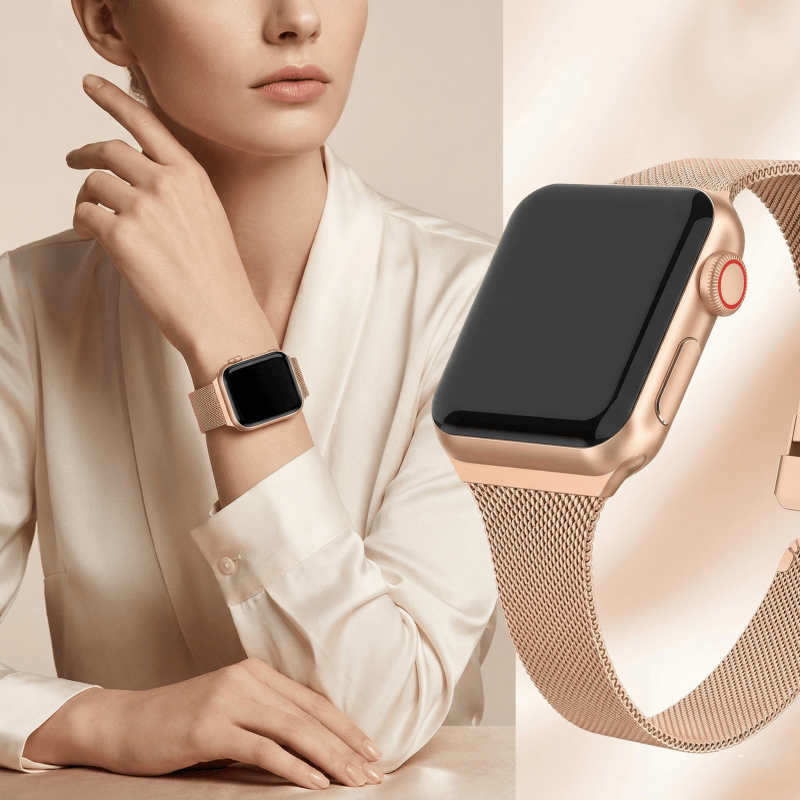 Mesh Coil Strip - Correa Milanese Loop para Apple Watch