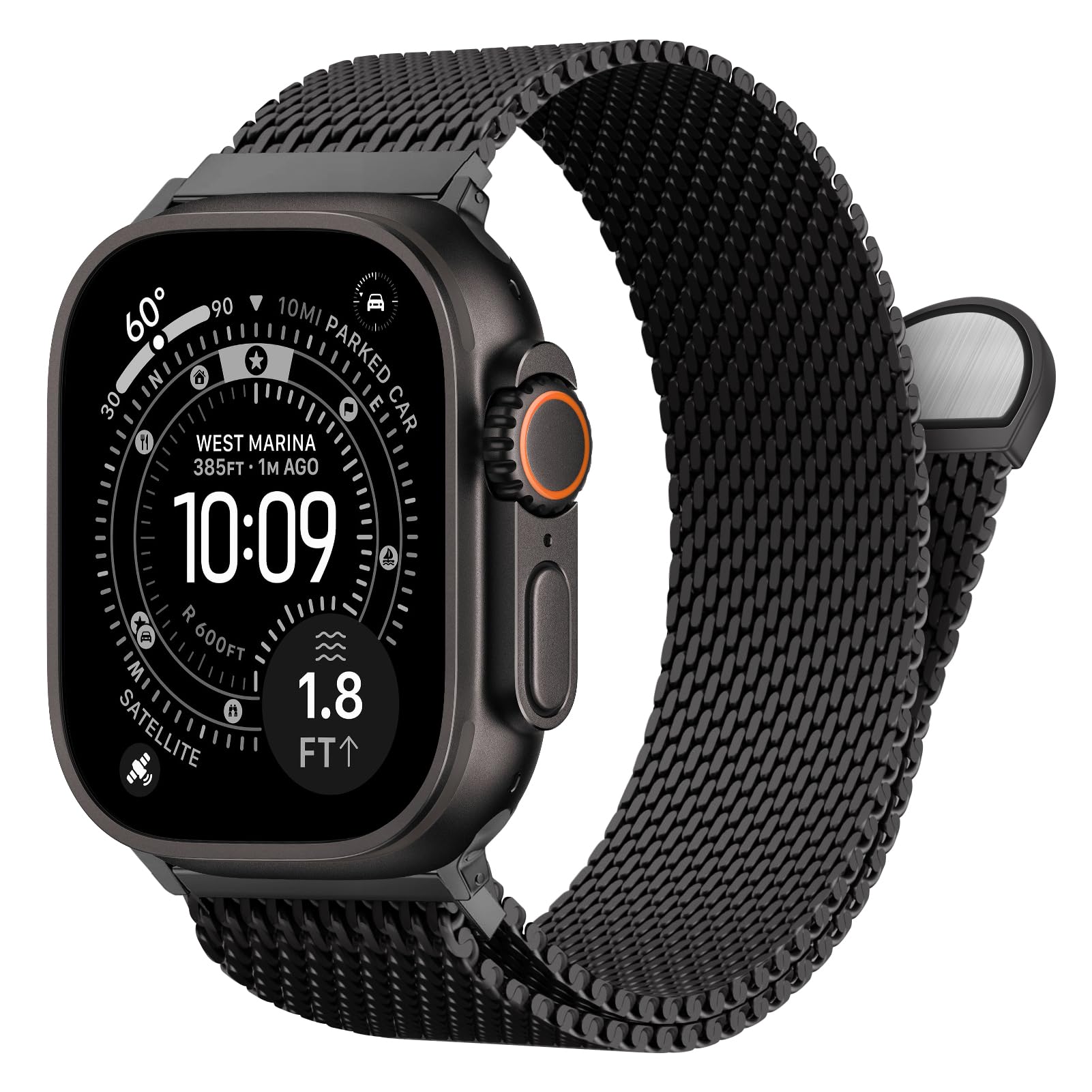 Mesh Coil Strip - Correa de Metal gruesa para Apple